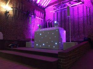 HUNTERS HALL WEDDING DJ NICK CHATTEN